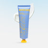 Lotion of 'uncap' everyday moisturizing lotion on a light blue background